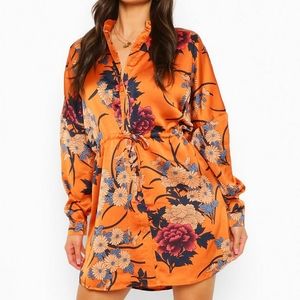 Luxe shirt dress